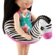 Mattel Barbie Chelsea Lalka Wakacyjna Zebra GRT80 GRT83 - zdjęcie nr 3
