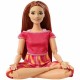 Mattel Barbie Made To Move Gimnastyczka Rudowłosa FTG80 GXF07 - zdjęcie nr 5