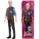 Mattel Barbie Modny Ken 154 Fioletowe Włosy DWK44 GYB05 - zdjęcie nr 1