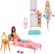 Mattel Barbie Sypialnia Łóżko z lalką GTD87 GRG86 - zdjęcie nr 2