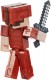 Mattel Minecraft Figurka Steve Czerwony Pancerz GCC11 GLC66 - zdjęcie nr 4