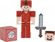 Mattel Minecraft Figurka Steve Czerwony Pancerz GCC11 GLC66 - zdjęcie nr 1