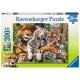 Ravensburger Puzzle 200 2D Dzikie koty 127214 - zdjęcie nr 1
