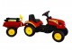 Traktor Branson z Przyczepą czerwony Na Pedały - zdjęcie nr 1
