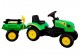 Traktor Branson z Przyczepą Zielony Na Pedały - zdjęcie nr 1