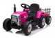Traktor XMX611 Różowy Na Akumulator - zdjęcie nr 2