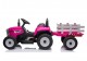 Traktor XMX611 Różowy Na Akumulator - zdjęcie nr 4