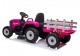 Traktor XMX611 Różowy Na Akumulator - zdjęcie nr 5