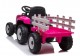 Traktor XMX611 Różowy Na Akumulator - zdjęcie nr 6