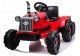 Traktor z Przyczepą CH9959 Czerwony Na Akumulator - zdjęcie nr 7