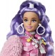 Mattel Barbie Extra Lalka Fioletowe Włosy GXF08 - zdjęcie nr 2
