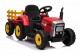 Traktor z Przyczepką YSA021A Czerwony Na Akumulator - zdjęcie nr 1