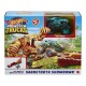 Mattel Hot Wheels Monster Trucks Starcie z Tygrysem Szablozębnym Mały Zestaw Kaskaderski + Pojazd GYL09 GYL10