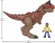 Fisher Price Imaginext Jurassic World Carnotaurus Toro i Darius FMX88 HCH99 - zdjęcie nr 7