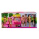 Mattel Barbie Food Truck i Rodzina Lalek 3 Lalki GWJ58 - zdjęcie nr 6