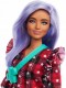 Mattel Barbie Lalka Fashionistas Fioletowe Włosy GRB49 - zdjęcie nr 5