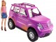 Barbie auto SUV dla Barbie + lalka GHT18 - zdjęcie nr 2