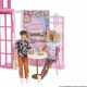 Mattel Barbie Kompaktowy Domek dla Lalek HCD47 - zdjęcie nr 4