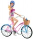 Mattel Barbie Lalka Na Rowerze Rower dla Barbie HBY28 - zdjęcie nr 2