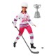 Mattel Barbie Lalka Sporty Zimowe Hokej HFG74 - zdjęcie nr 1