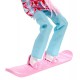 Mattel Barbie Lalka Sporty Zimowe Snowboard HCN32 - zdjęcie nr 5