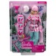 Mattel Barbie Lalka Sporty Zimowe Snowboard HCN32 - zdjęcie nr 6