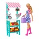 Mattel Barbie Targ Farmerski Zestaw z Lalką HCN22 - zdjęcie nr 1