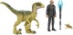Mattel Jurassic World Dr ian Malcom i Velociraptor HDX46 HGP77 - zdjęcie nr 1