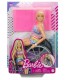 Mattel Lalka Barbie Fashionistas Na Wózku Strój w Kratkę HJT13 - zdjęcie nr 1