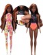 Mattel Barbie Color Reveal Totally Neon Fashions Tie-Dye 25 Niespodzianek HCD25 HCD27 - zdjęcie nr 2