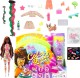 Mattel Barbie Color Reveal Totally Neon Fashions Tie-Dye 25 Niespodzianek HCD25 HCD27 - zdjęcie nr 1