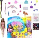 Mattel Barbie Color Reveal Totally Neon Fashions Tie-Dye 25 Niespodzianek HCD25 HCD28 - zdjęcie nr 1
