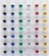 Crayola Glitter Dots Zestaw Kreatywny Masa Plastyczna Podstawowe Kolory 04-0805 - zdjęcie nr 2