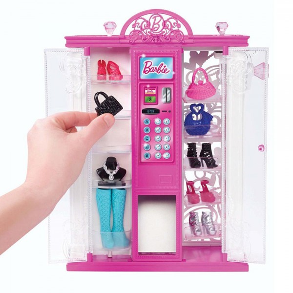 erstatte Institut frø Mattel Barbie Wymarzone Życie Barbie Automat z Modnymi Dodatkami BGW09  BGW09 - GUGU Zabawki