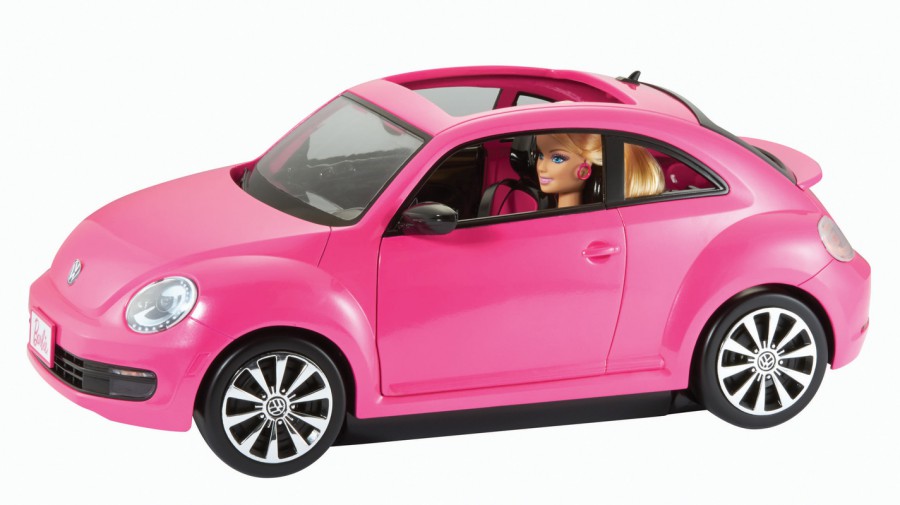 Mattel Barbie Volkswagen Beetle Garbus i Lalka BJP37 BJP37
