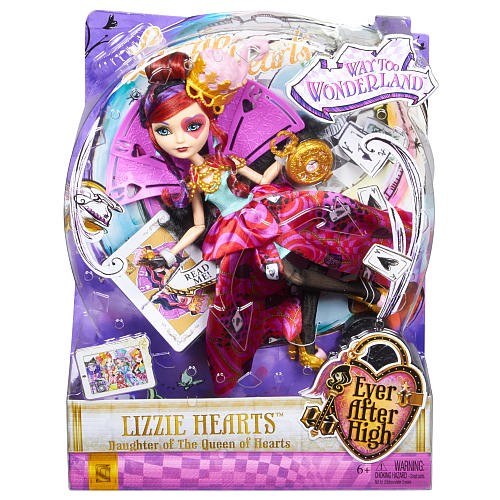 Ever After High Boneca Royal Lizzie Hearts - Mattel - Bonecas - Magazine  Luiza