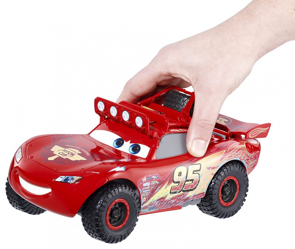 Mattel CARS McQueen offroad mówiący ANG CGK76 CGK76