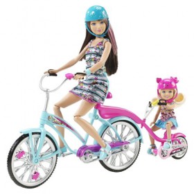 Mattel Barbie Dwuosobowy Rower Kempingowy V3131