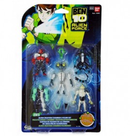 Bandai BEN 10 Alien Force Figurki Do Łączenia 5-pack Set 2 97072