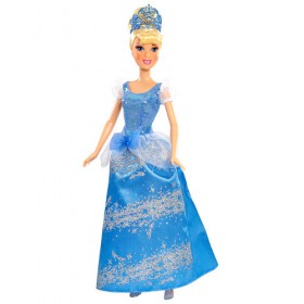 Mattel Disney Błyszcząca Księżniczka Kopciuszek + Plecak Y6794 W5545
