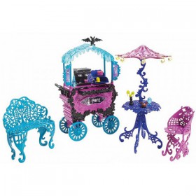 Mattel Monster High Kawiarnia z filmu Upioryż Miasto Strachu Y0425 Y4308
