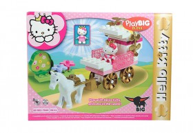 Big Klocki Hello Kitty Kareta Księżniczki 26 Elementów 800057044