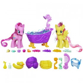 Hasbro My Little Pony Zestaw Czas na Kąpiel Pinkie Pie & Fluttershy A1697 A1699