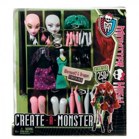 Mattel Monster High Stwórz własnego potwora Wilkołak i Smok Y6608 Y6609