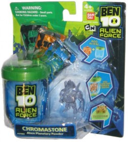 Bandai BEN 10 Alien Force Kosmiczny Proszek-Żel Chromastone 27680 27512