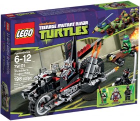 Klocki Lego Wojownicze Żółwie Ninja Motor Shreddera 79101