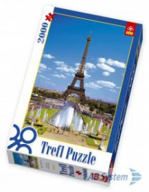 Trefl Puzzle Wieża Eiffla 2000 Elementów 27051