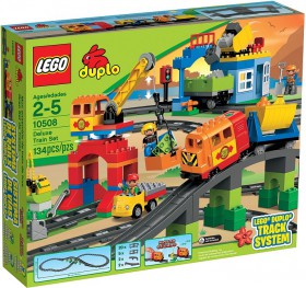 Klocki Lego Duplo Miasto Pociąg DUPLO Zestaw Deluxe 10508