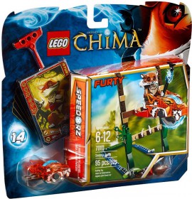 Klocki Lego Legends Of Chima Speedorz Skok Przez Bagno 70111