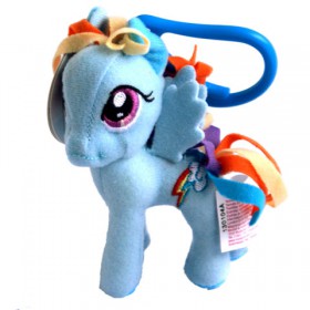 Hasbro My Little Pony Kucyk Pluszowy z Zawieszką Rainbow Dash 9 cm 82509